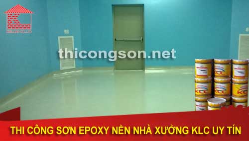sơn epoxy nền nhà xưởng