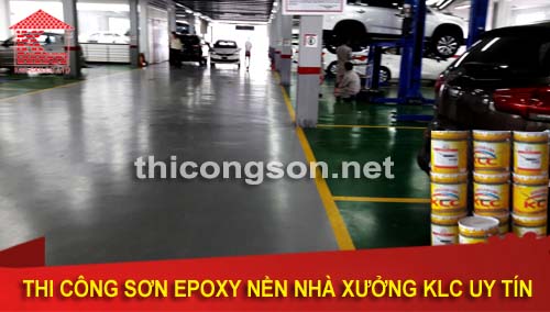 thi công sơn epoxy