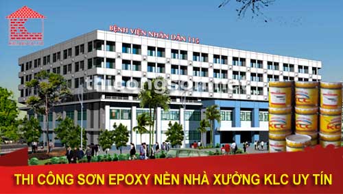 epoxy bệnh viện đạt tiêu