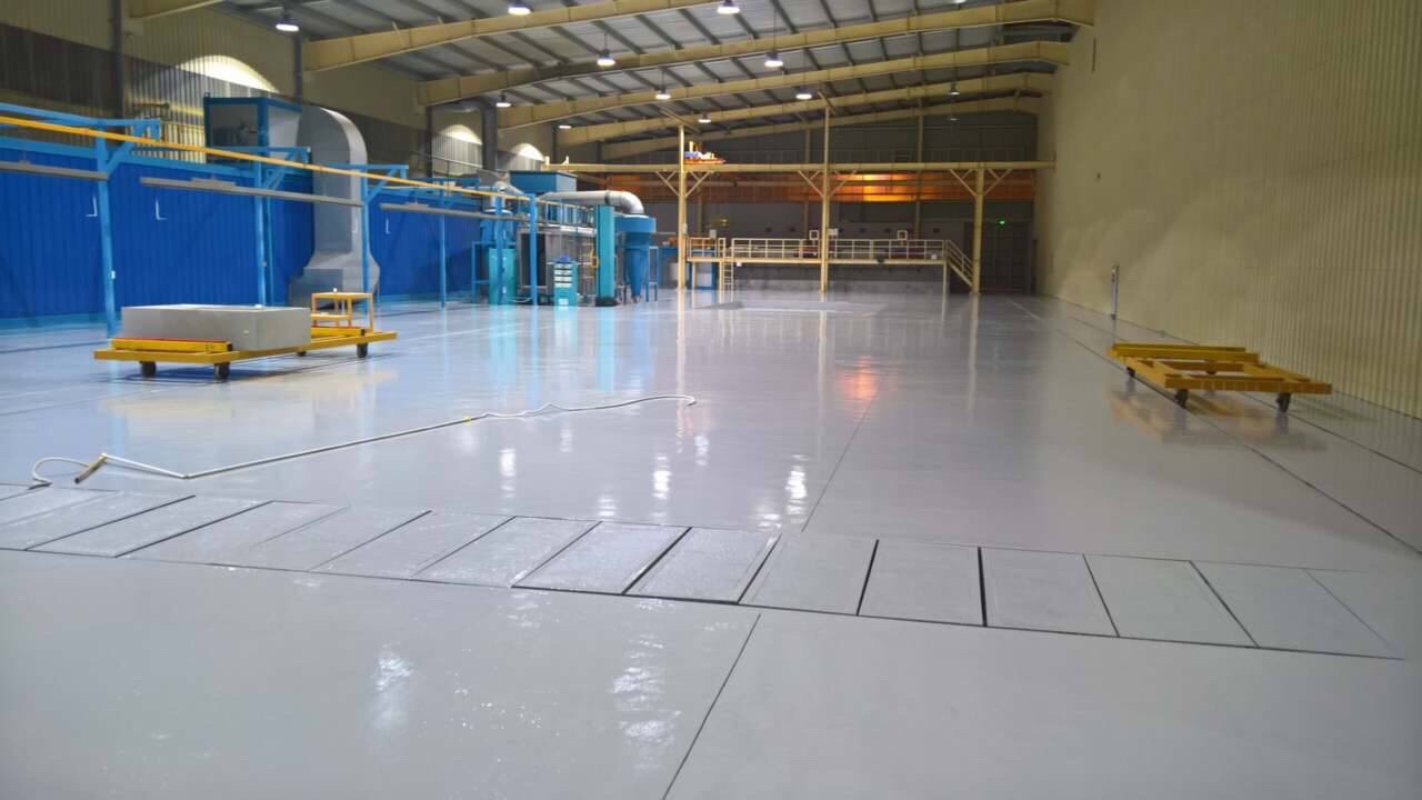 thi công sơn epoxy chống cháy