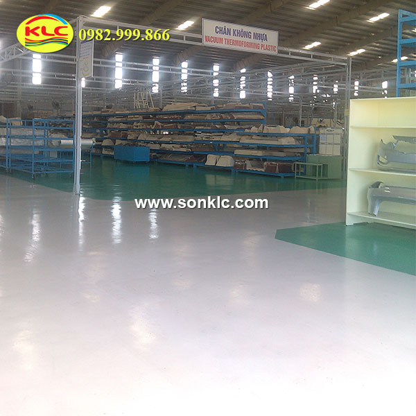 sơn epoxy nền nhà