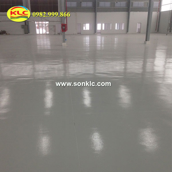 Quy trình thi công sơn epoxy chống bụi sàn xưởng giấy 47 thi công sơn