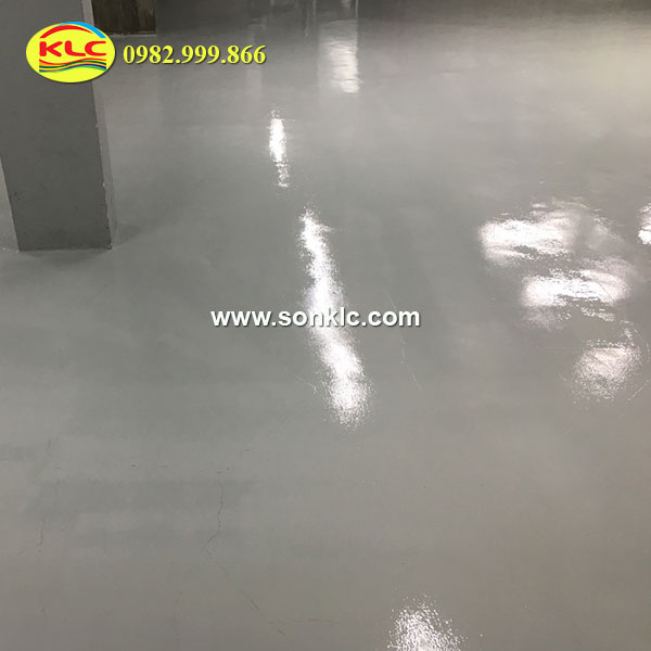 Quy trình thi công sơn epoxy chống bụi sàn xưởng giấy 45 thi công sơn