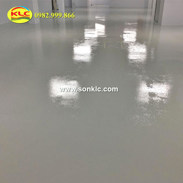Quy trình thi công sơn epoxy chống bụi sàn xưởng giấy 43 thi công sơn